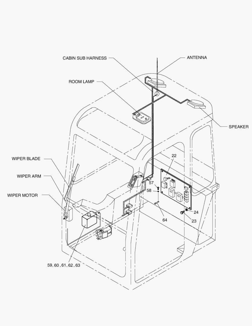 ЭЛЕКТРИЧЕСКИЕ ЗАПЧАСТИ(3)-КАБИНА