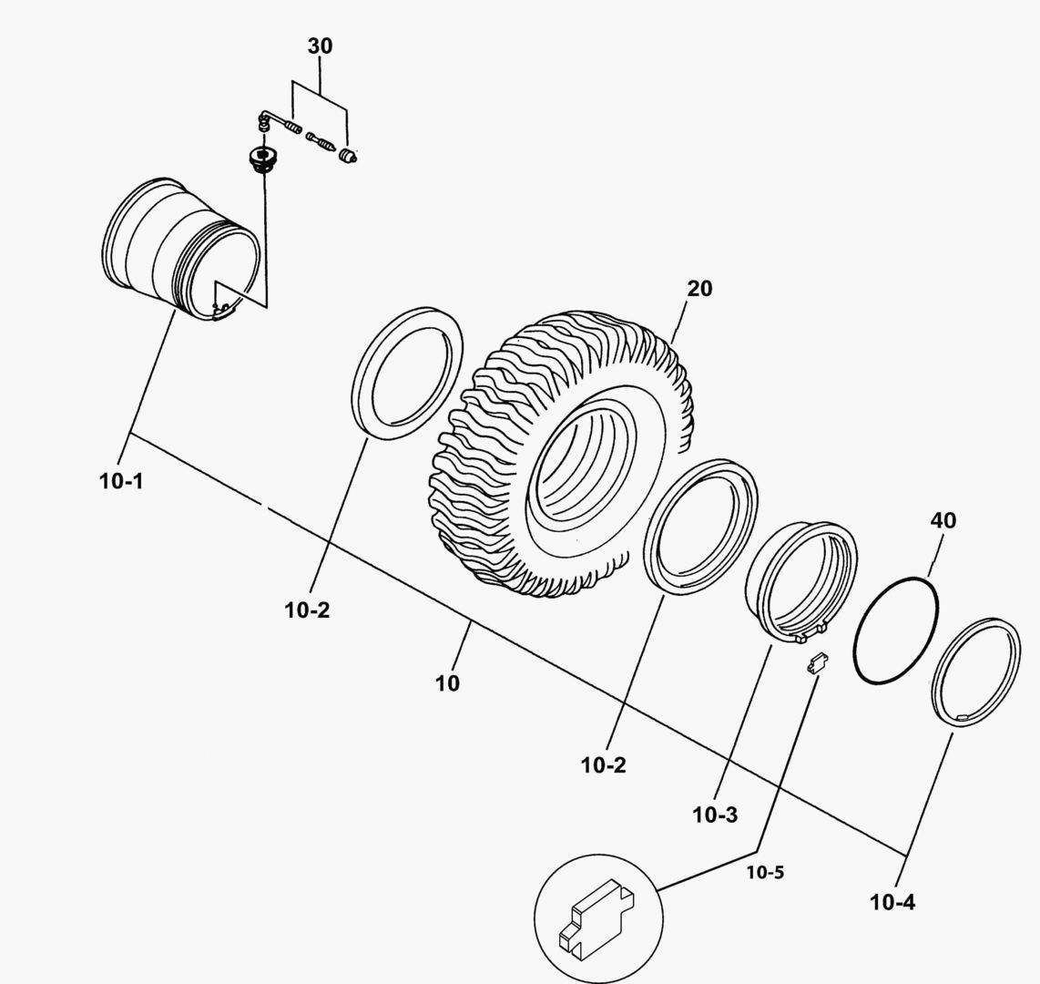 G100-2 TYRES AND RIMS