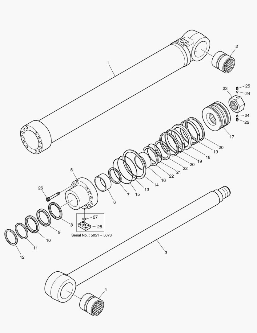 Спецтехника 4261 BOOM CYLINDER [5051~]
