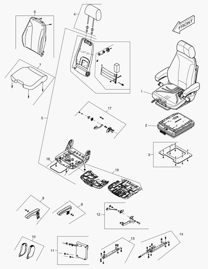 Спецтехника 1421 SEAT [50620~] - главное фото