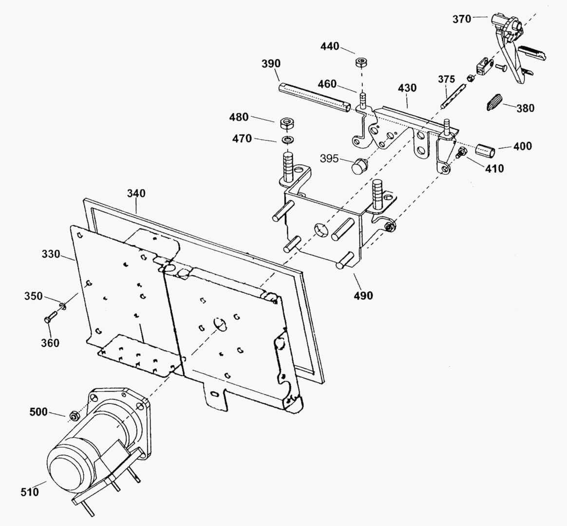 G320-16 BRAKE PEDAL ASS`Y