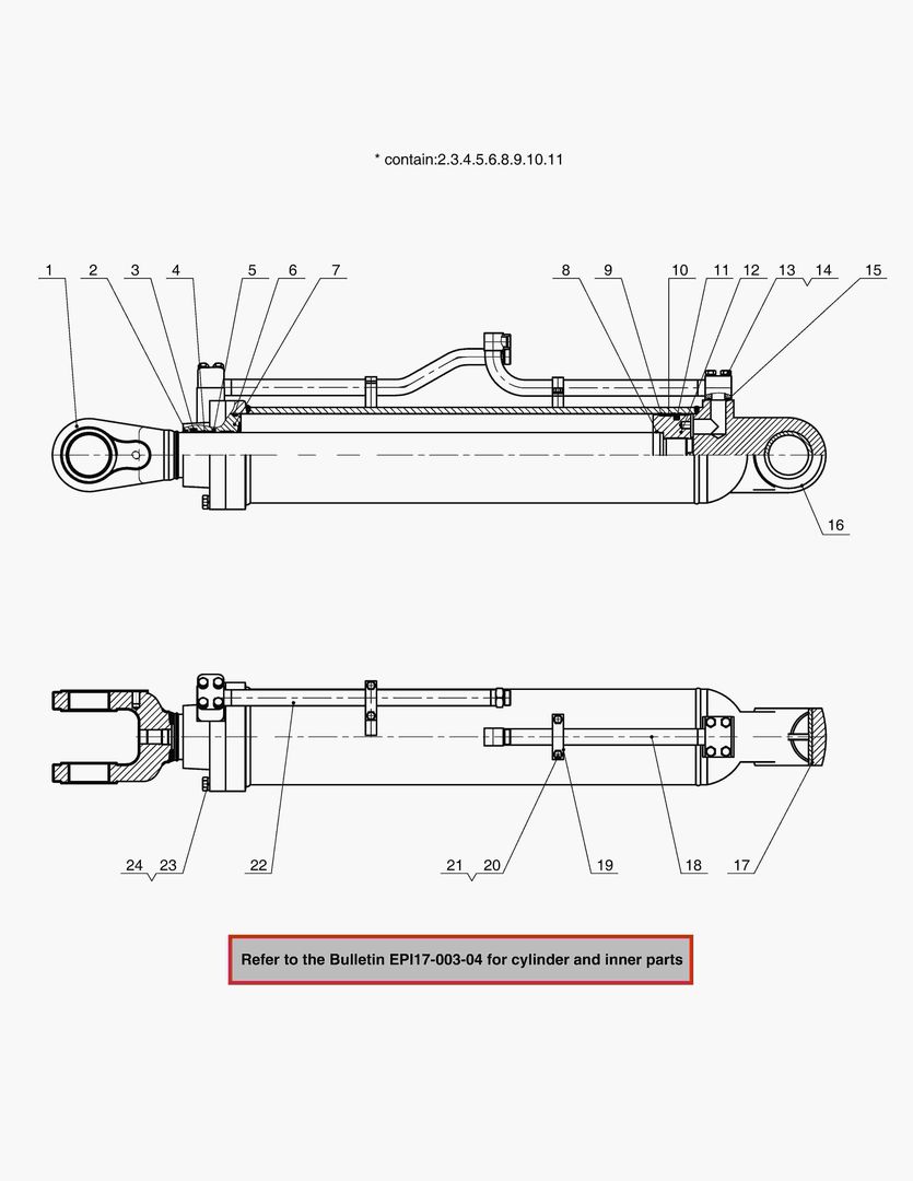 3406 BOOM CYLINDERпј€LEFT&JY) [201710~]