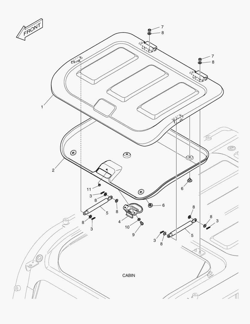 ЧЕХОЛ КРЫШКИ - ИЗ СТАЛИ