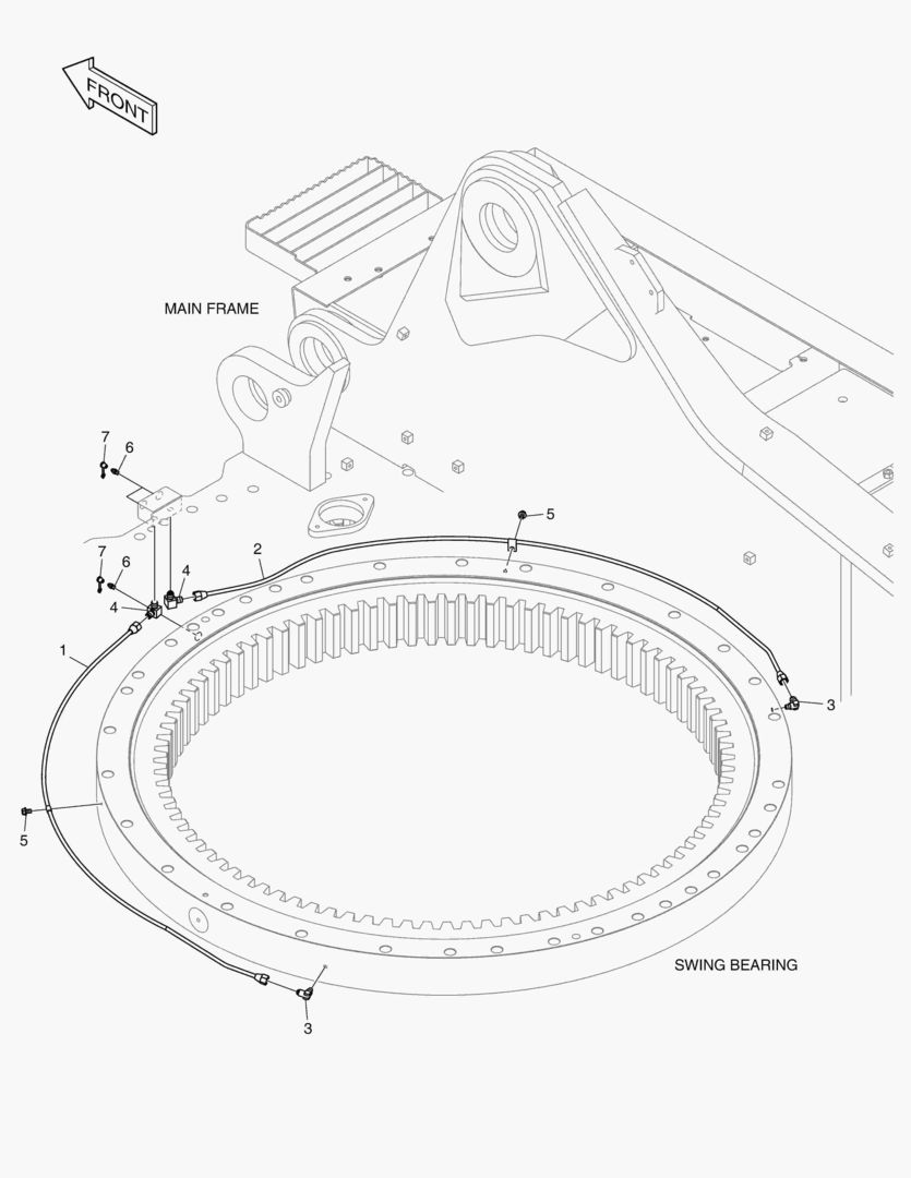 ТРУБОПРОВОД СМАЗКИ