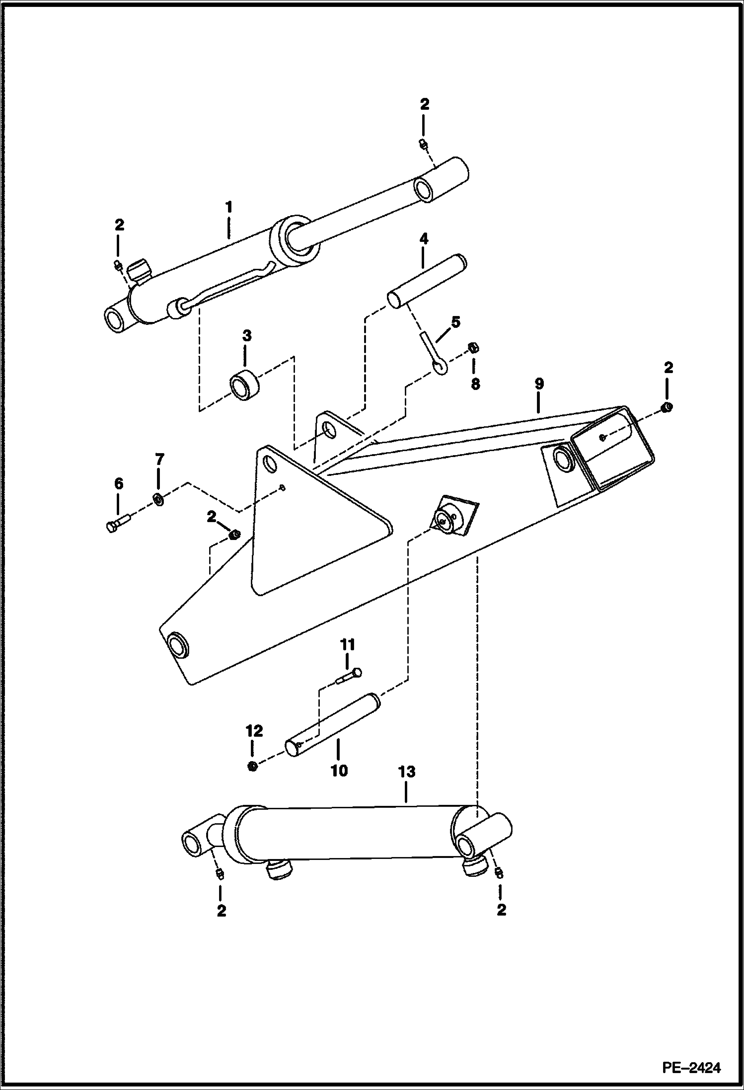 ЭКСКАВАТОР-ПОГРУЗЧИК (СТРЕЛА В СБОРЕ) (M06)