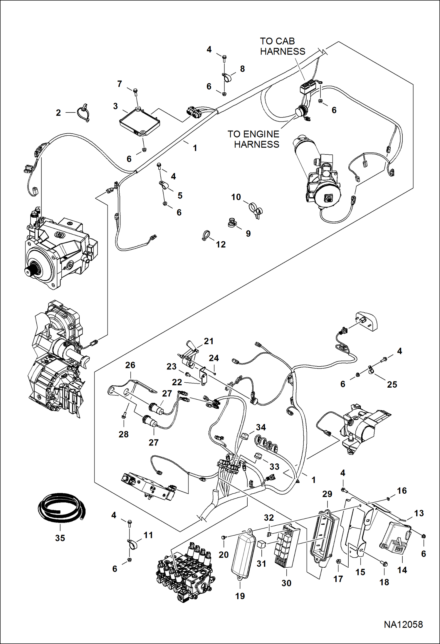 ЭЛЕКТРОСХЕМА РАМЫ