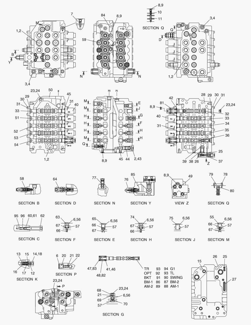 Спецтехника 4150 CONTROL VALVE - главное фото