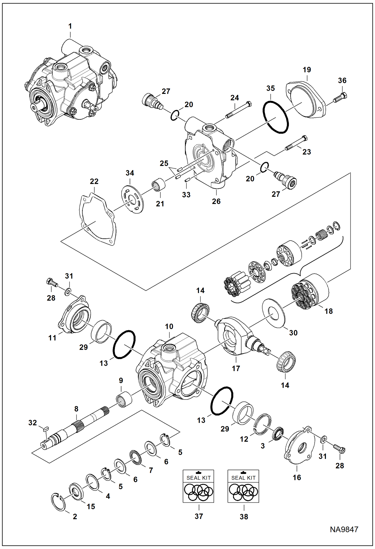 ГИДРОСТАТИЧЕСКИЙ НАСОС