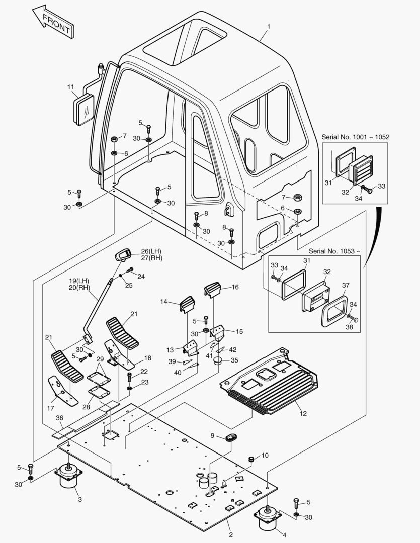 КАБИНА В СБОРЕ