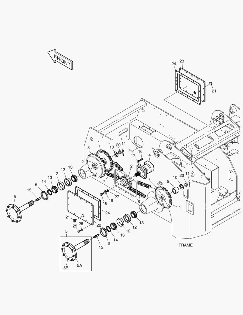 Спецтехника 2191 DRIVE MOTOR [5215~]