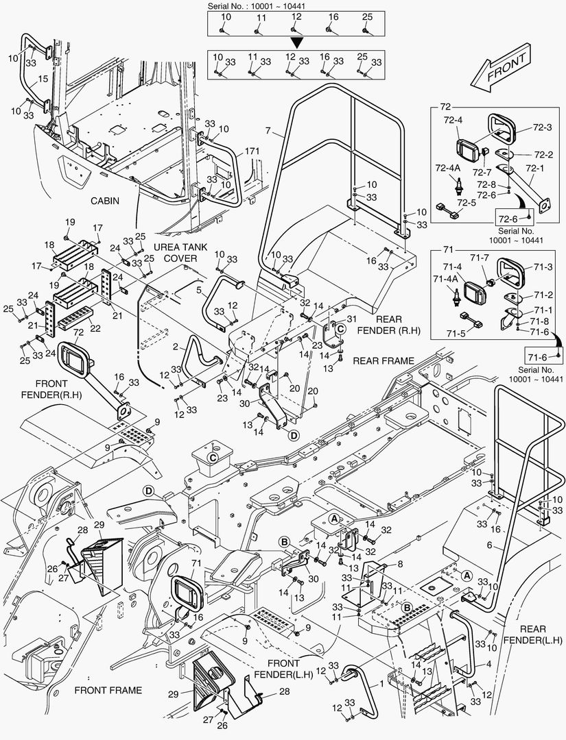 1600 FENDER & LADDER