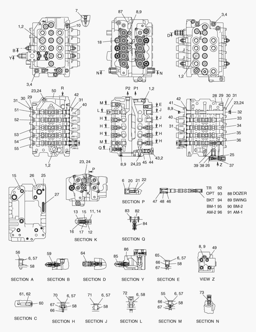 Спецтехника 4320 CONTROL VALVE [1225~]