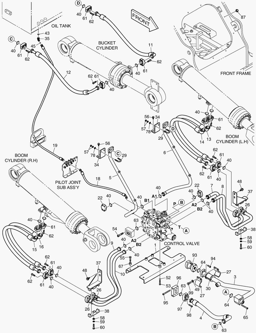1261 CONTROL VALVE PIPING [10137~]