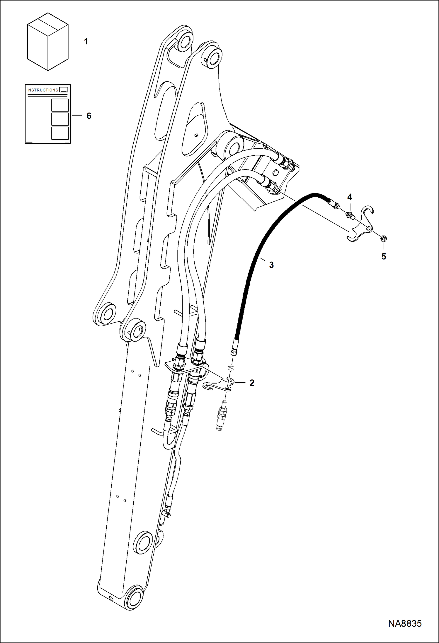 КОМПЛЕКТ СЛИВОВ КАРТЕРА (ДЛИННАЯ РУКОЯТЬ)