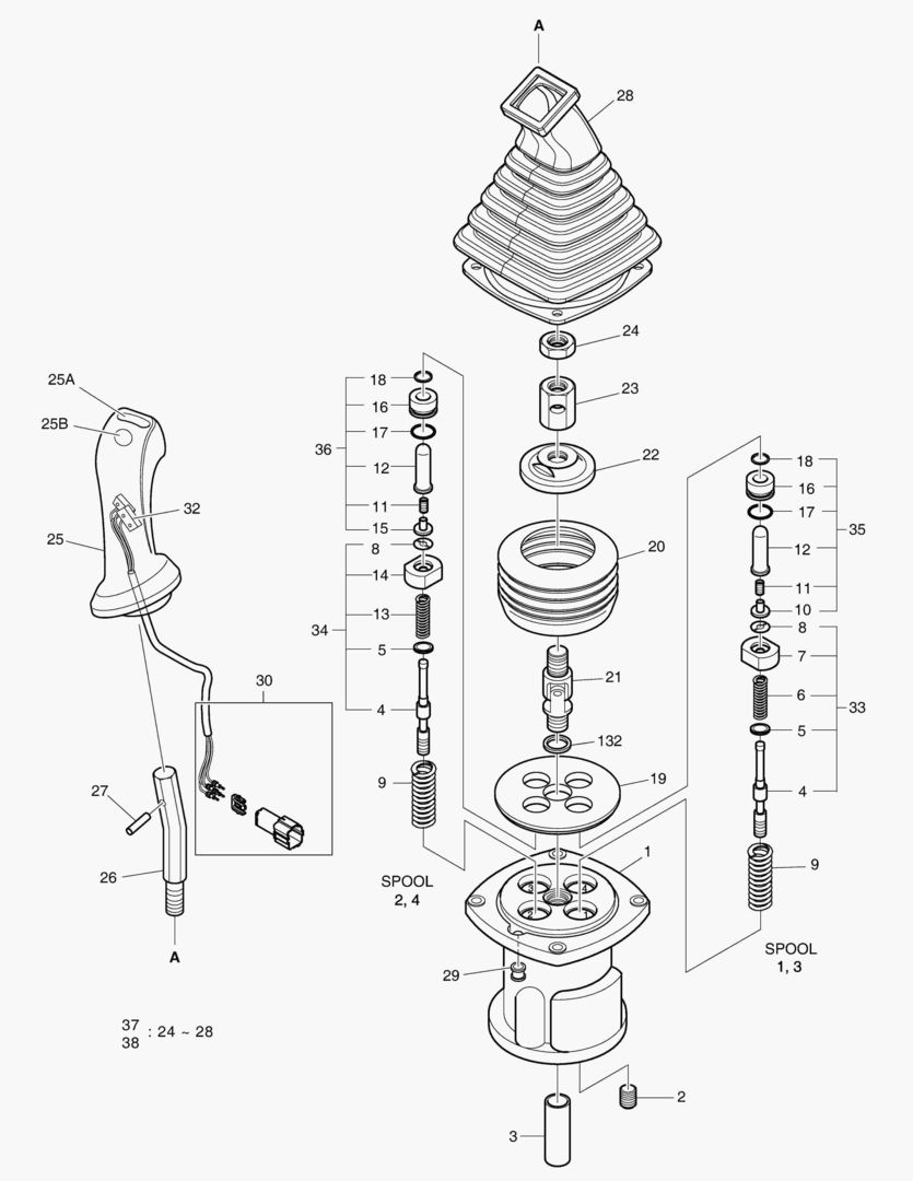 4220 JOYSTICK VALVE - ROPS