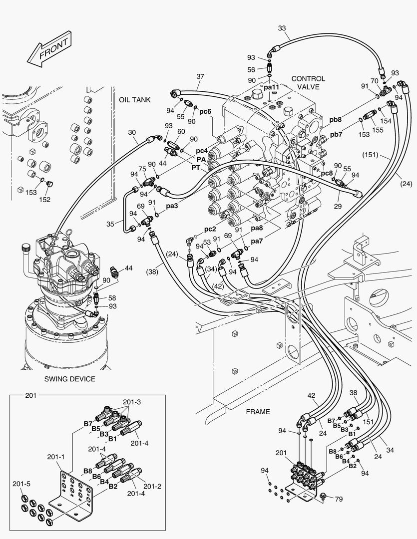 ТРУБОПРОВОД СЕРВОУПРАВЛЕНИЯ(3)