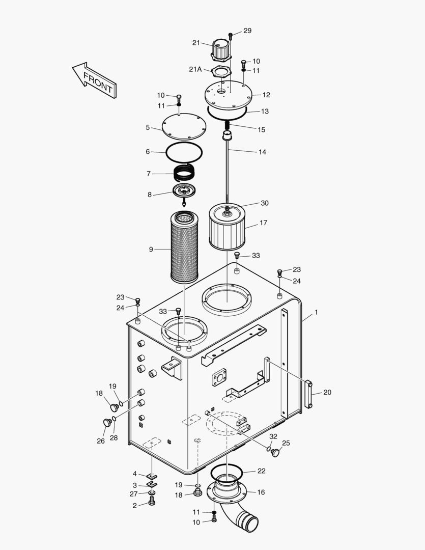 РЕЗЕРВУАР ДЛЯ МАСЛА