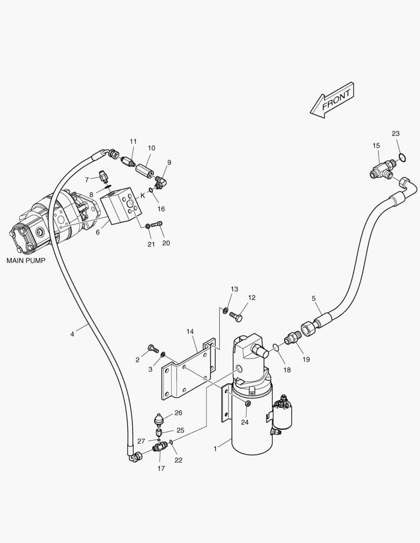 АВАРИЙНЫЙ РУЛЕВОЙ ТРУБОПРОВОД