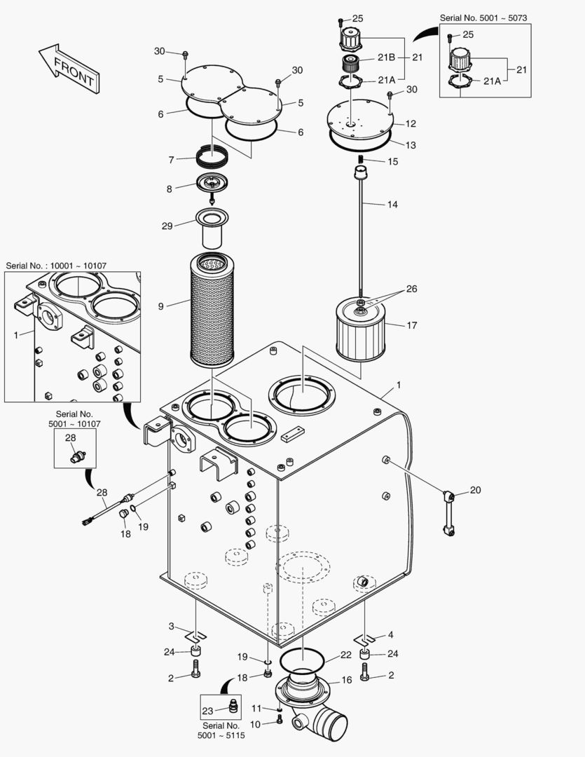 РЕЗЕРВУАР ДЛЯ МАСЛА