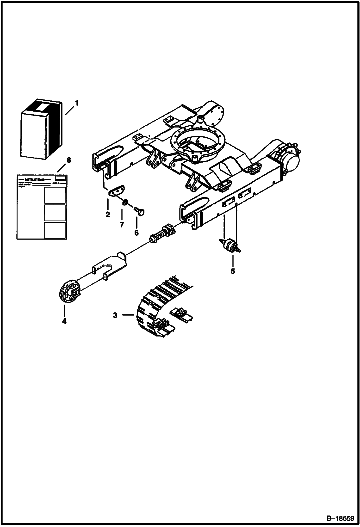 КОМПЛЕКТ ГУСЕНИЦ (ИЗ СТАЛИ)