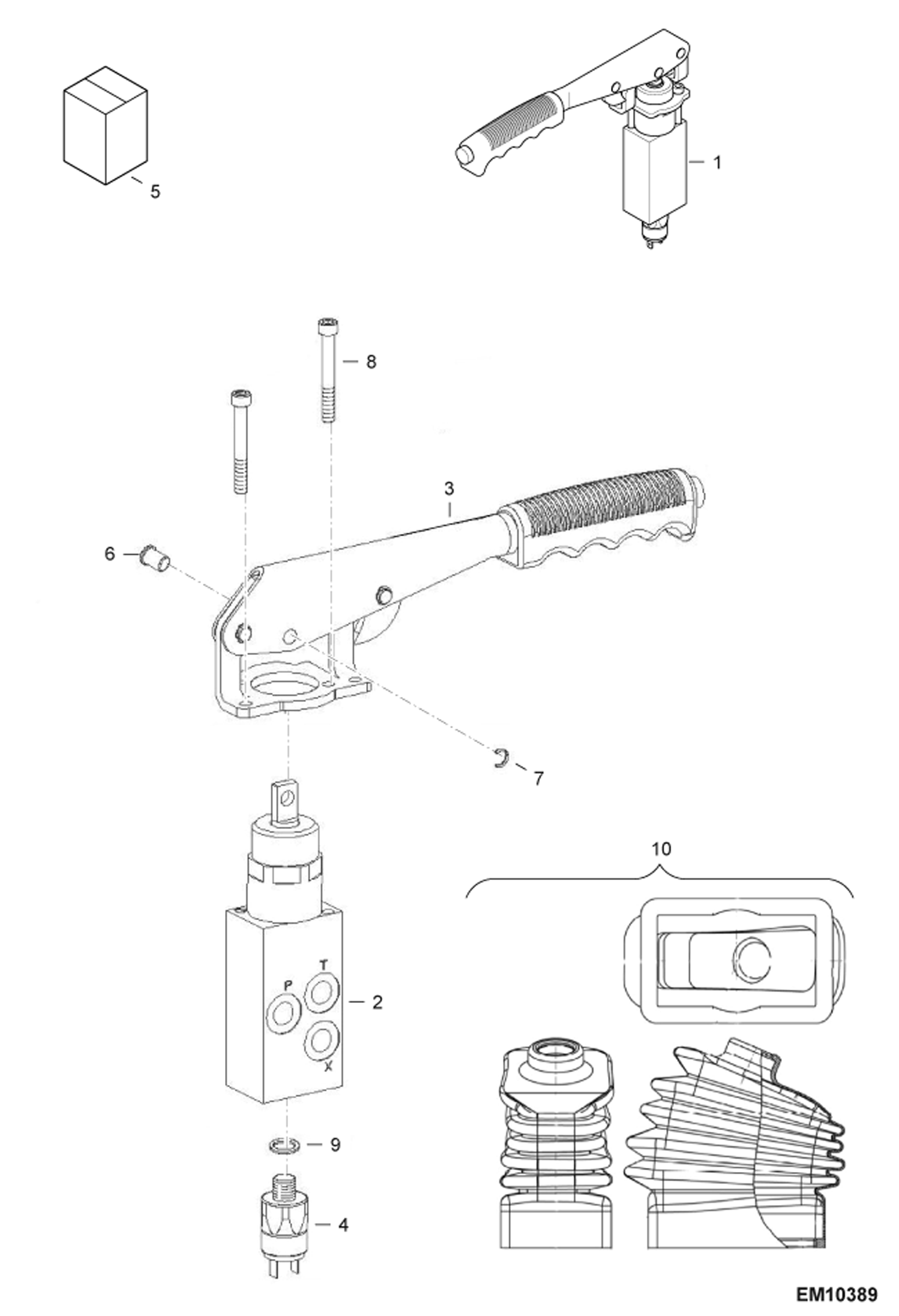 Схема СТОЯНОЧНЫЙ ТОРМОЗ