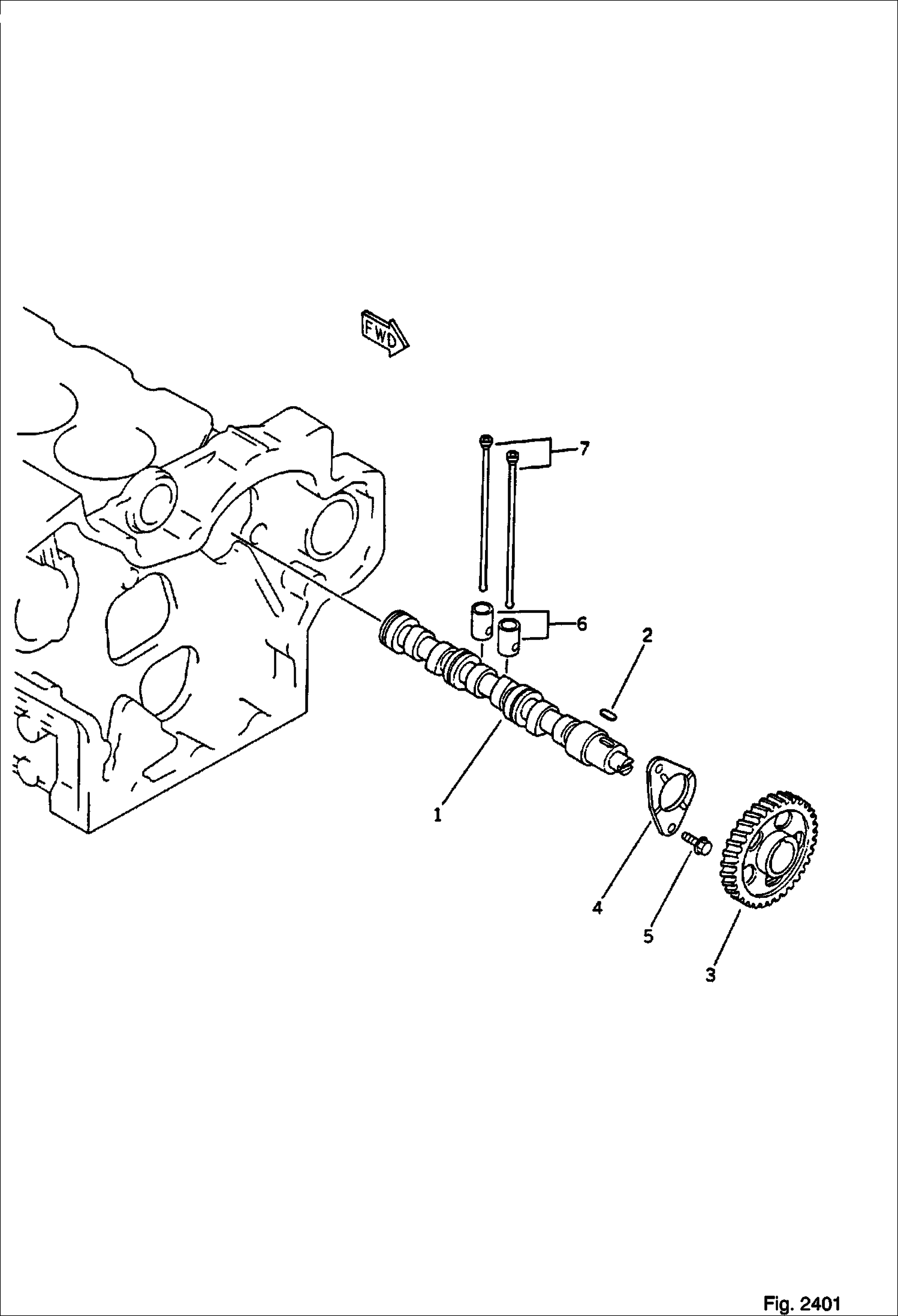 РАСПРЕДЕЛИТЕЛЬНЫЙ ВАЛ И ТОЛКАТЕЛИ