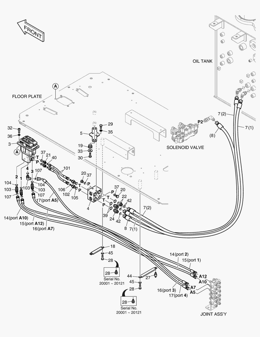 ТРУБОПРОВОД СЕРВОУПРАВЛЕНИЯ(8)