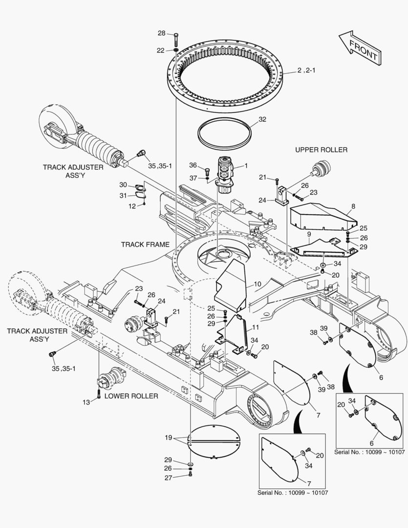 2105 TRACK COMPONENTS [10099~]