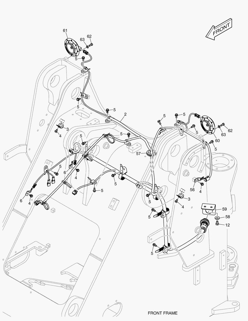 ЭЛЕКТРИЧЕСКИЕ ЗАПЧАСТИ - ФРОНТАЛЬНЫЙ
