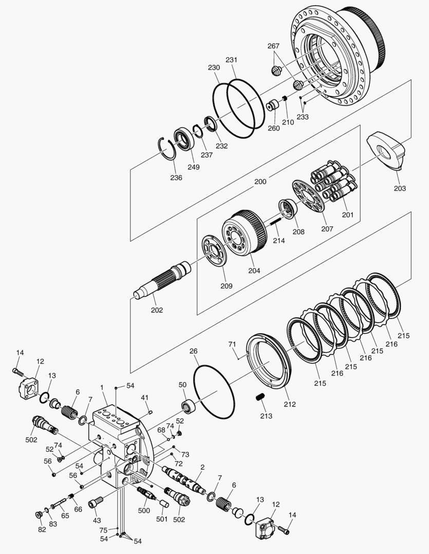 ХОДОВОЙ ГИДРОМОТОР