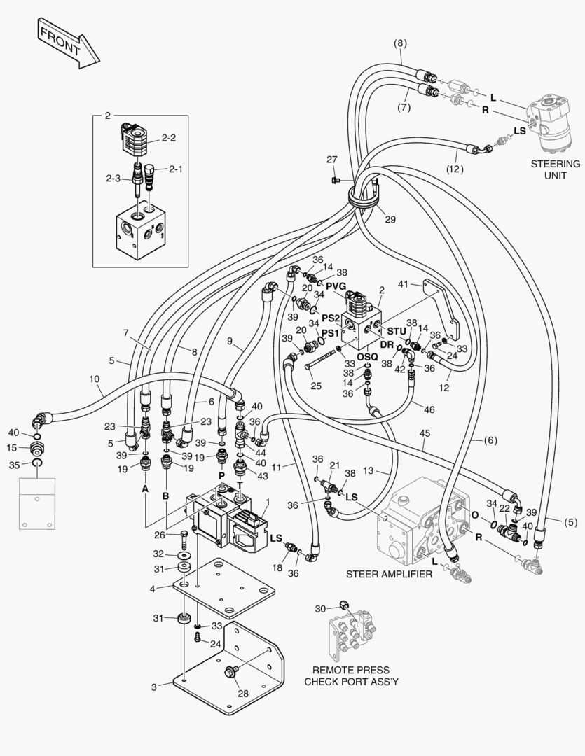5351 STEERING PIPING - ELECTRIC [10260~]