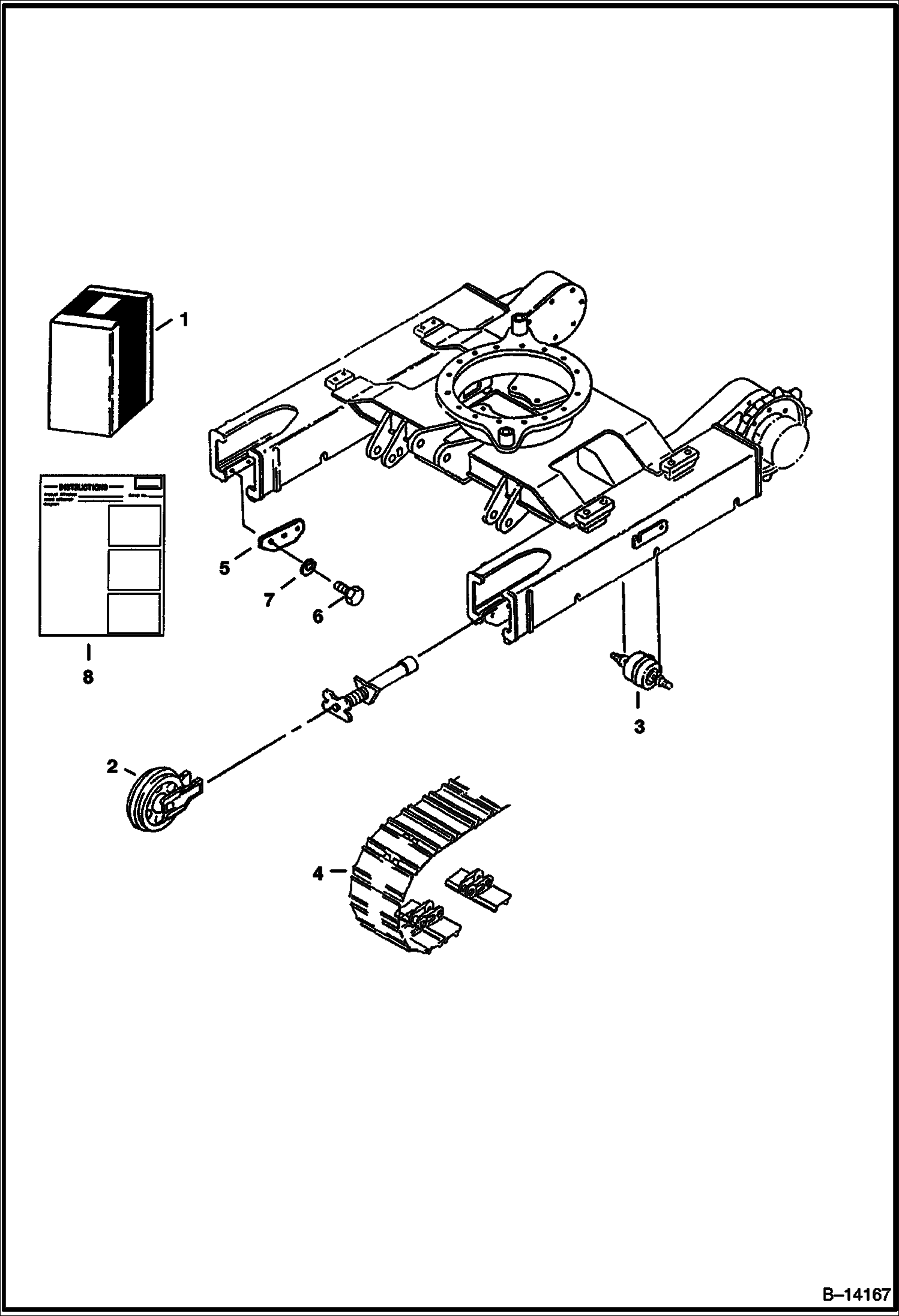 КОМПЛЕКТ ГУСЕНИЦ (ИЗ СТАЛИ)