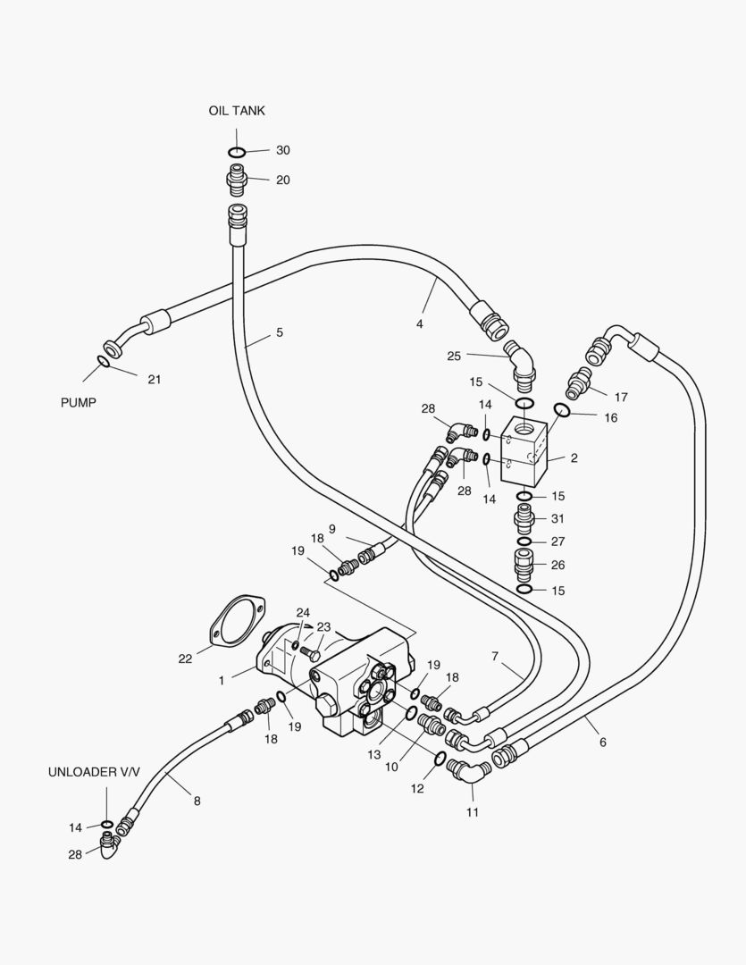 АВАРИЙНЫЙ РУЛЕВОЙ ТРУБОПРОВОД