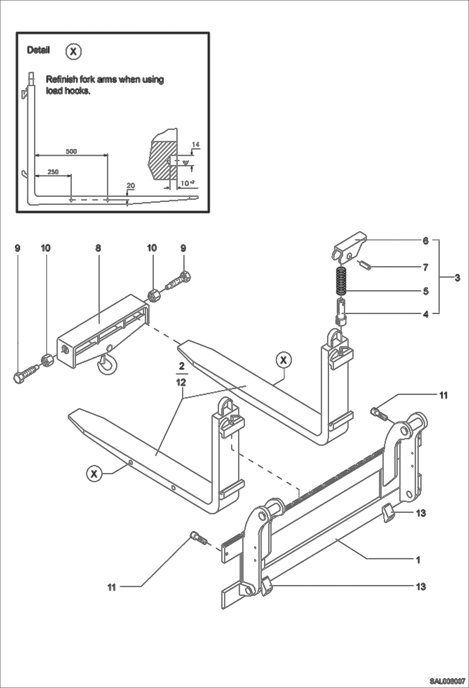 ОБОРУДОВАНИЕ УКЛАДЧИКА С КРЮКОМ КРАНА