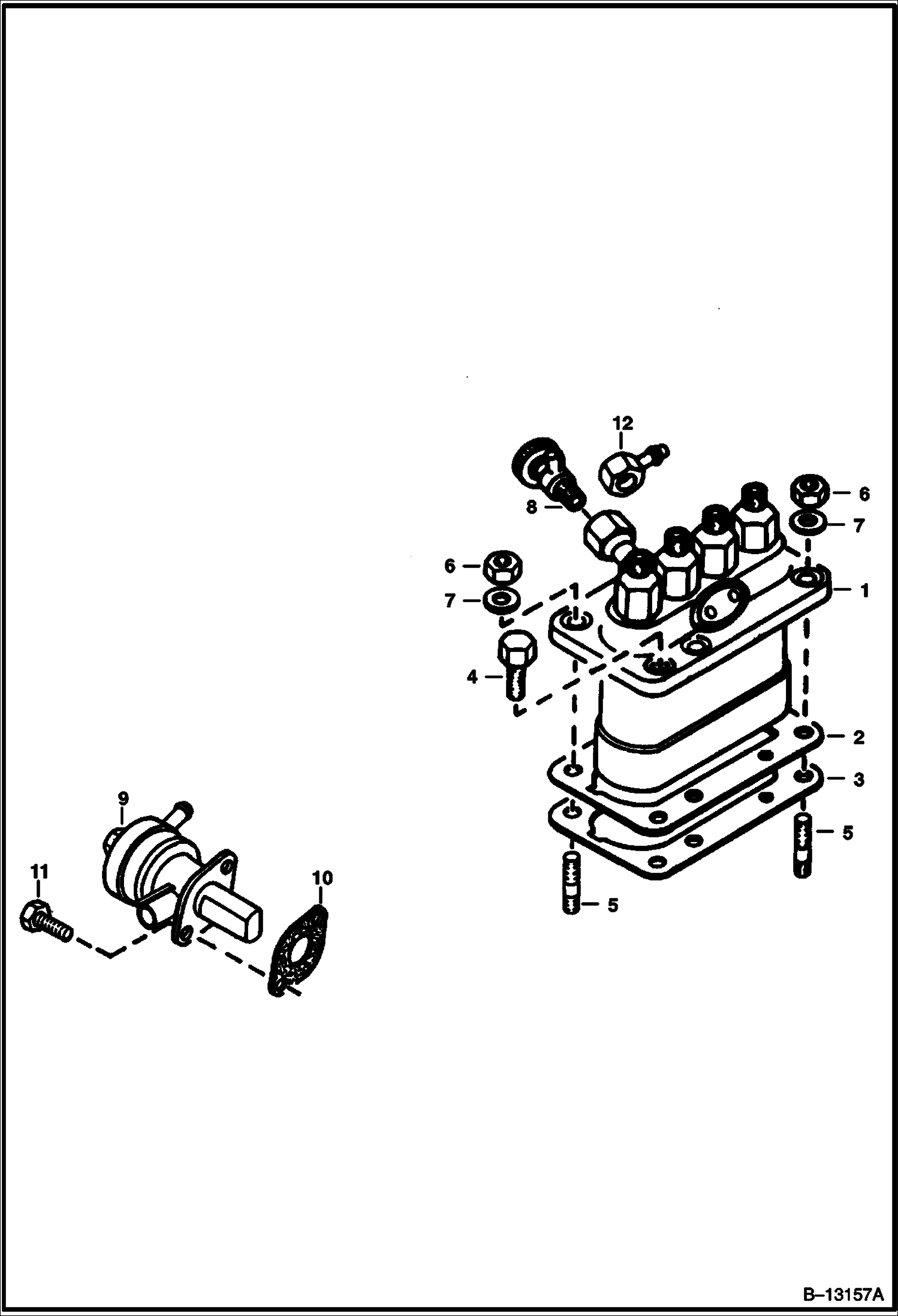 ТОПЛИВНАЯ СИСТЕМА И НАСОС ВПРЫСКА (KUBOTA - V2003T)