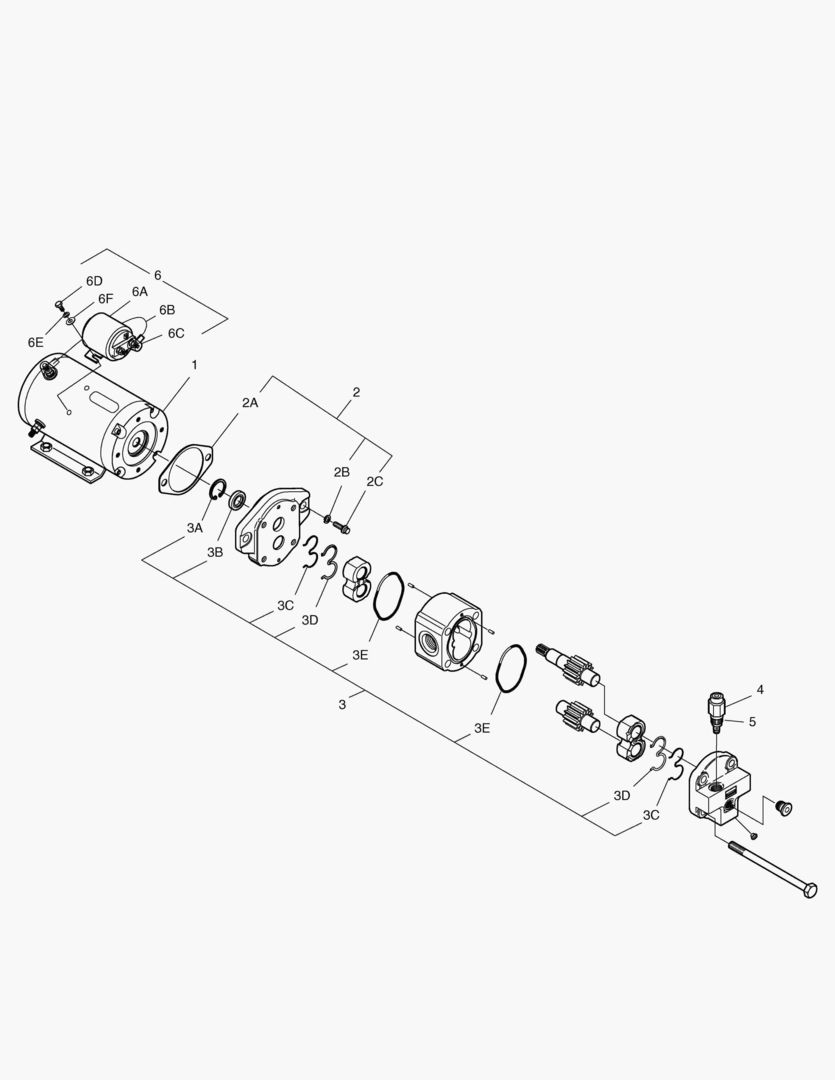 АВАРИЙНЫЙ НАСОС РУЛЕВОГО УПРАВЛЕНИЯ