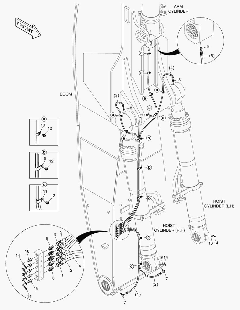 ТРУБОПРОВОД СМАЗОЧНОЙ СИСТЕМЫ - СТРЕЛА