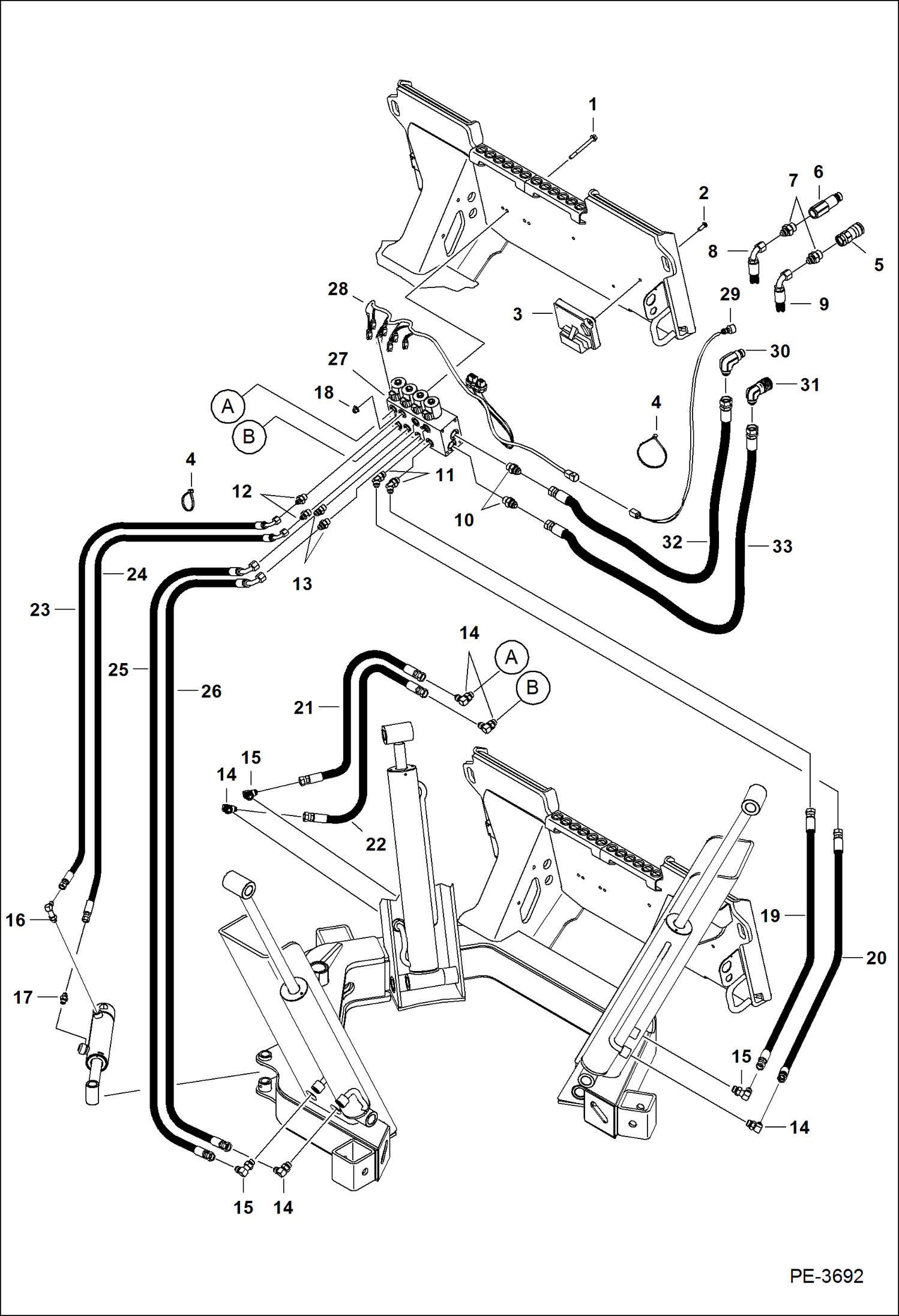 ПЕРЕСАДЧИК ДЕРЕВЬЕВ (ГИДРОСИСТЕМЫ) (TS24C A9VC) (TS24M A9U5) (TS24T A9U2)