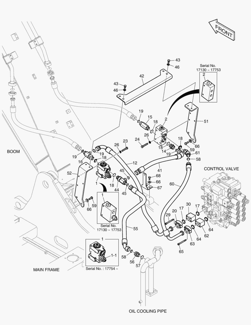 6130 MAIN PIPING - TWO WAY [5001~19556]