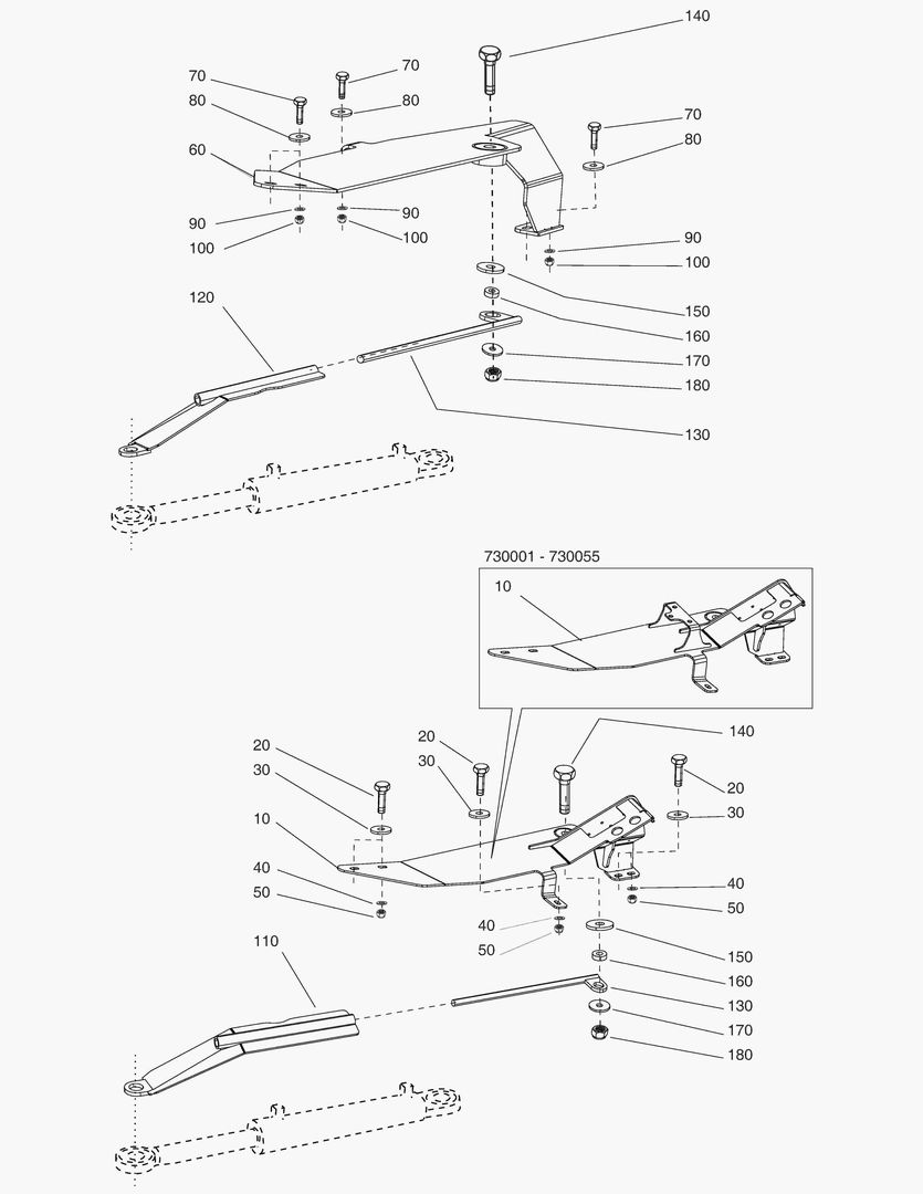 G410-4 PROTECTION STEERING CYLINDER