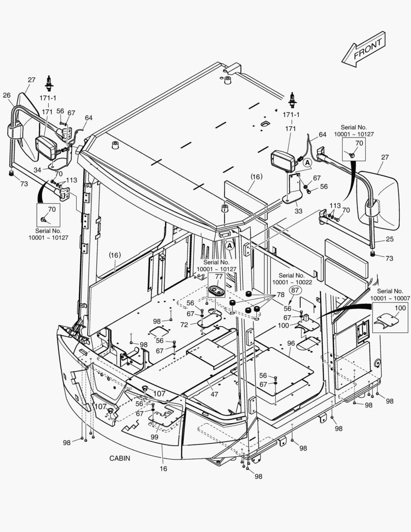 1410 CABIN(2) - BODY