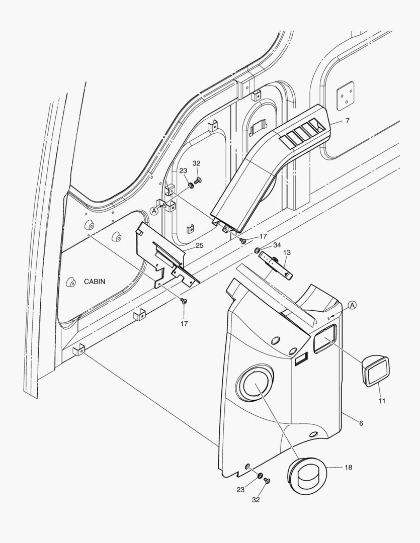 БОКОВАЯ КРЫШКА В СБОРЕ