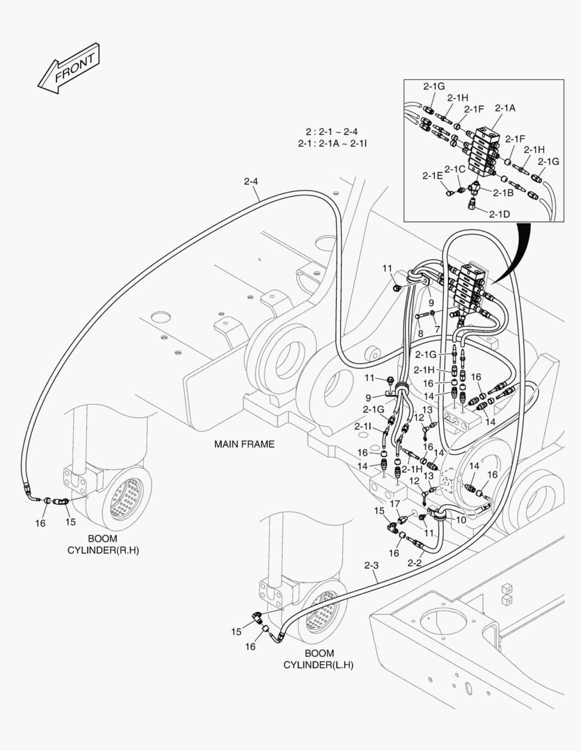 Спецтехника 7270 LUBRICATION - FEEDER(FRAME) - главное фото