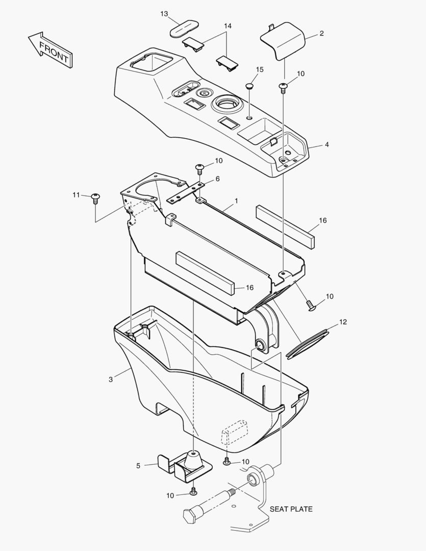 ПУЛЬТ УПРАВЛЕНИЯ - ПРАВОСТОРОННИЙ