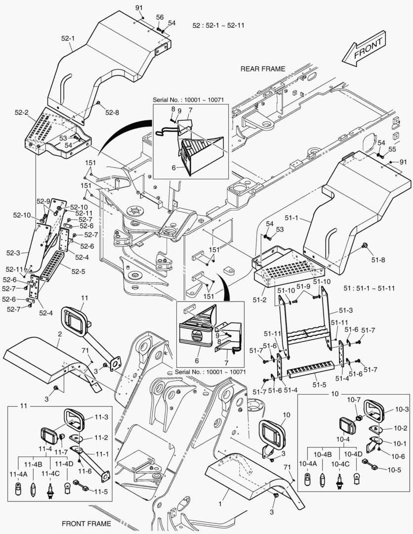 1430 FENDER & LADDER