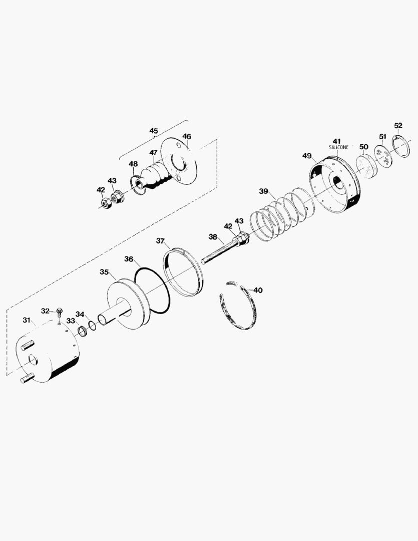 G049-15 AIR CYLINDER; PARKING BRAKE