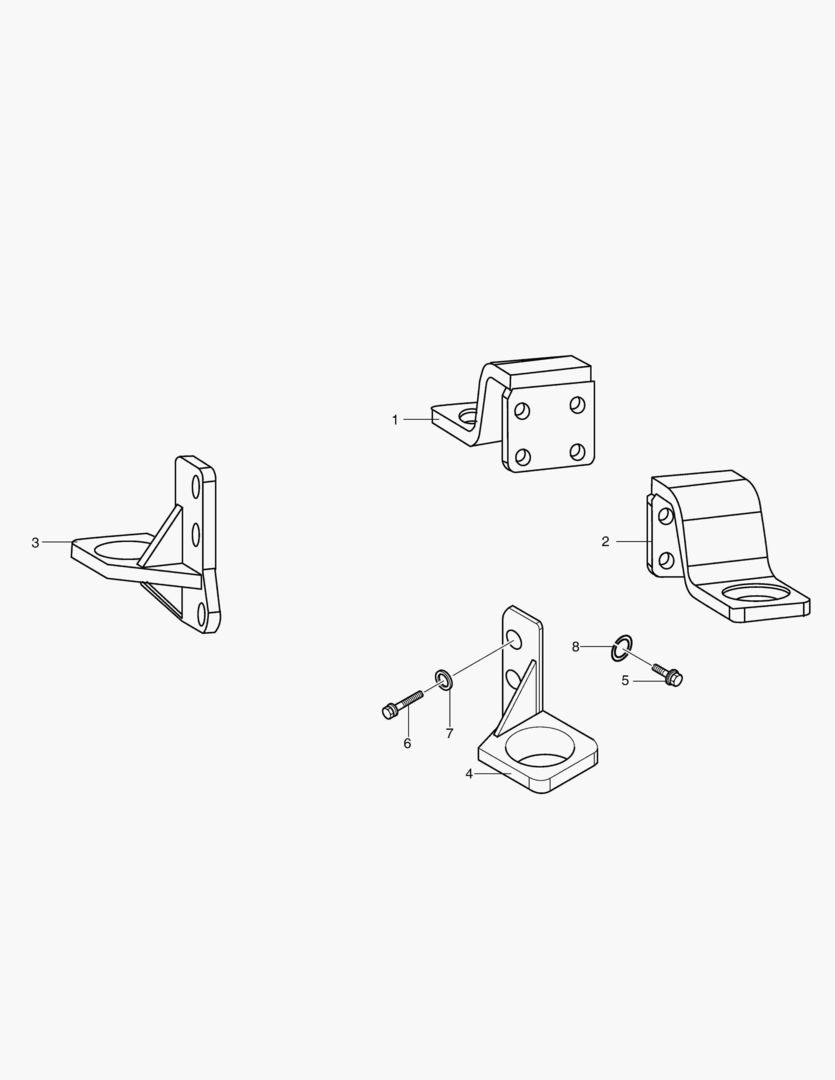 КРОНШТЕЙН ДВИГАТЕЛЯ В СБОРЕ