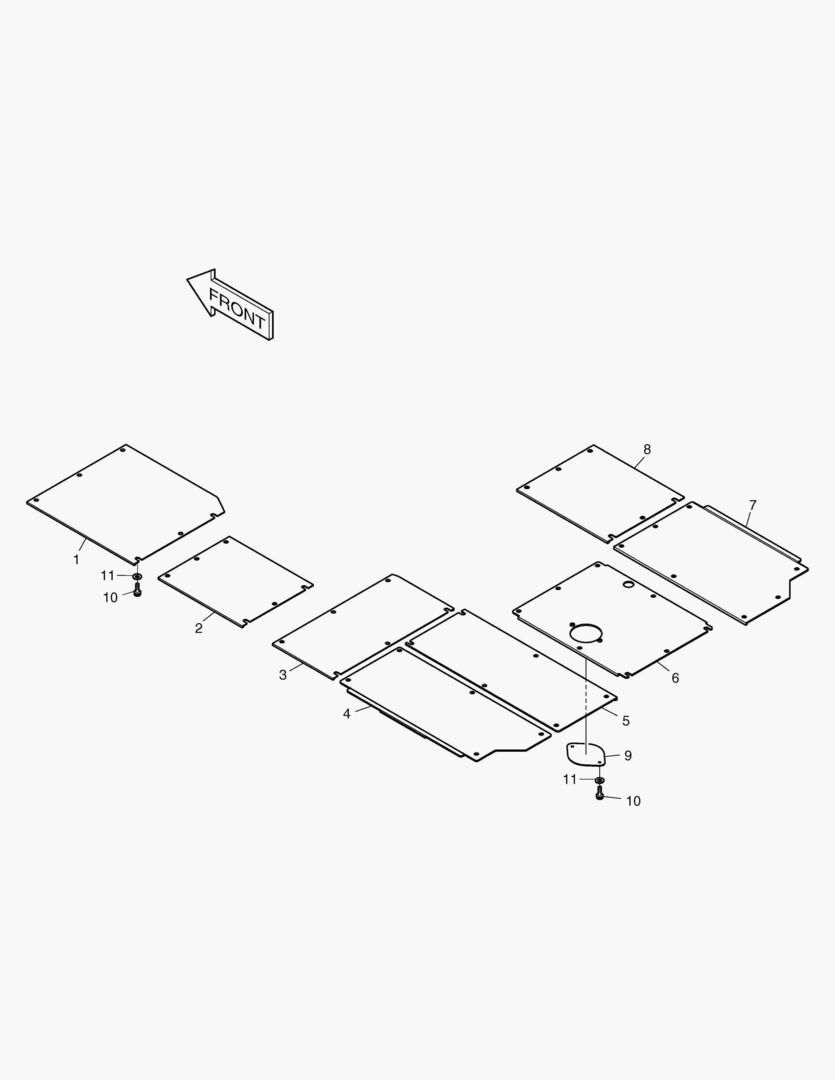 ОБТЕКАЕМАЯ ПОДКУЗОВНАЯ ПАНЕЛЬ
