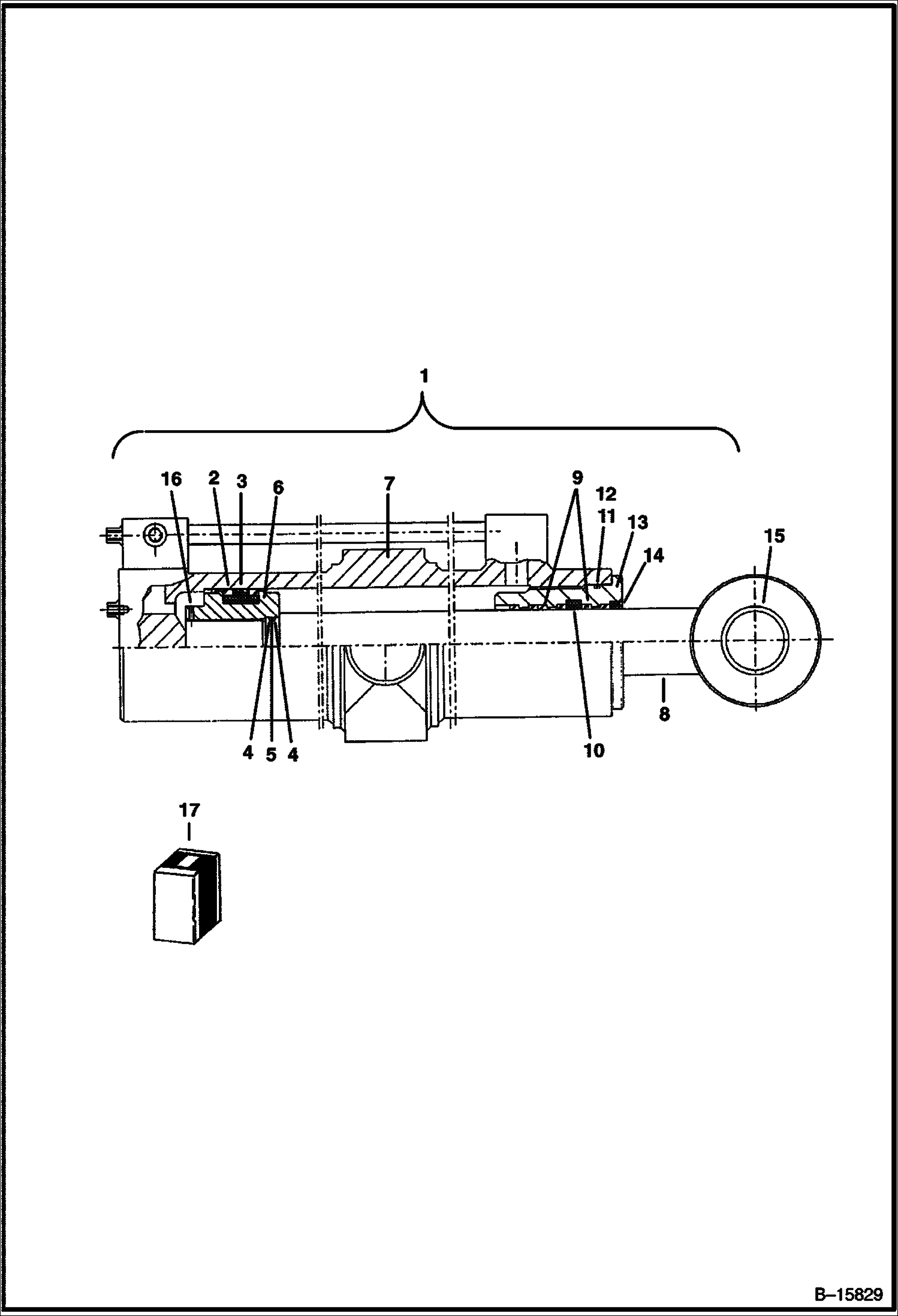 ГИДРОНОЖНИЦЫ МОДЕЛЬ 40 (331,334,337,341) (ГИДРОЦИЛИНДР)