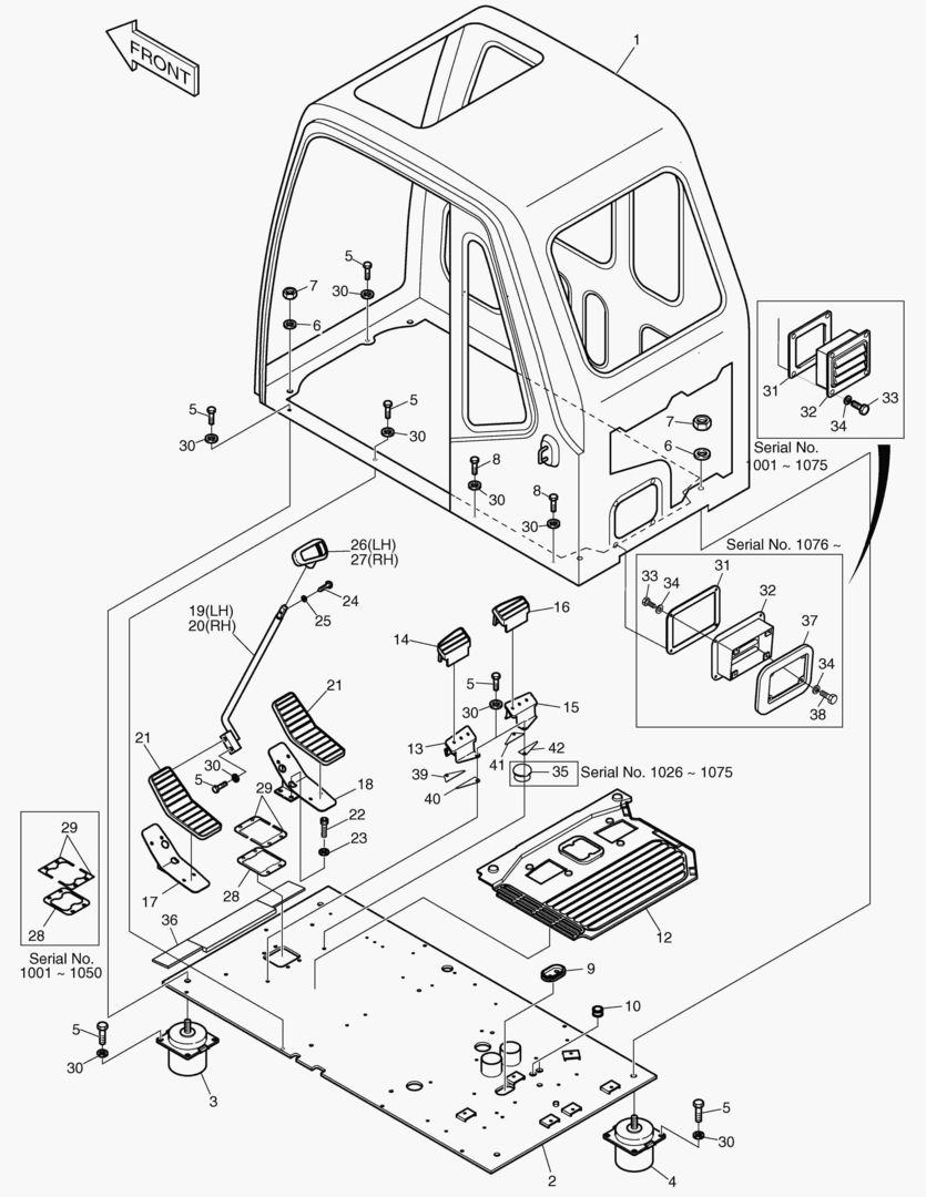 КАБИНА В СБОРЕ